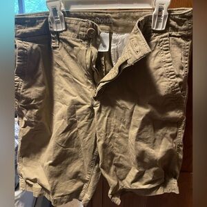 Kahki shorts, 30’ waiste